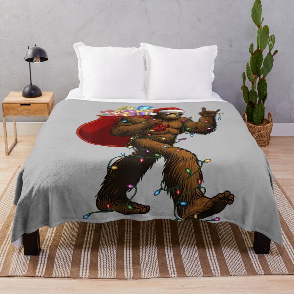 Item preview, Bigfoot Christmas Shirts Boys Men Xmas Tree Lights Sasquatch designed and sold by mjohnson9.