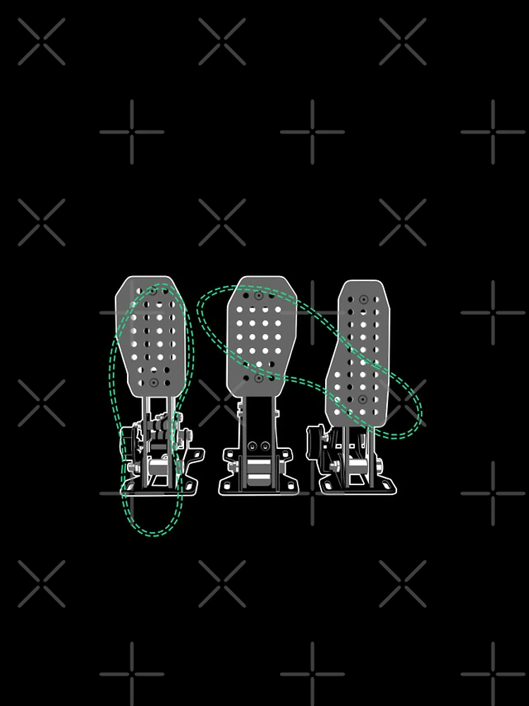 Thumbnail 4 of 4, iPhone Case, Sim Racing Pedals – Sim Racer Racing Gamer Setup designed and sold by 365CarMods Official.