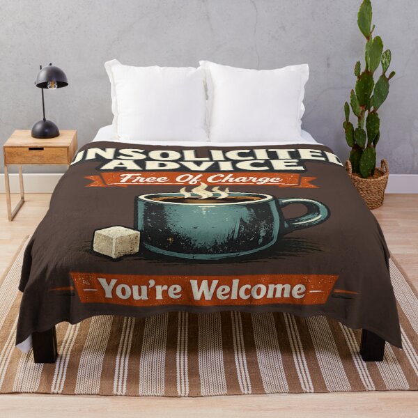 Item preview, Unsolicited Advice Coffee Humor designed and sold by THREADACTED.