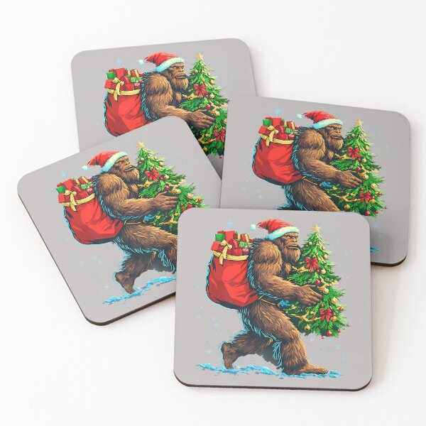 Item preview, Bigfoot Christmas Tree Lights Xmas Boys Men Sasquatch Lovers_5 designed and sold by mjohnson9.