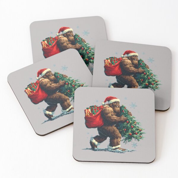 Item preview, Bigfoot Christmas Tree Lights Xmas Boys Men Sasquatch Lovers_6 designed and sold by mjohnson9.