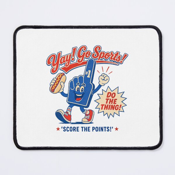 Item preview, Yay Go Sports Do The Things Foam Finger Sports Fan designed and sold by clarabersetart.