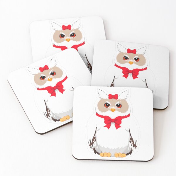 Item preview, Gingerbread Cat with Eagle Owl Companion designed and sold by For-Cat Studio.