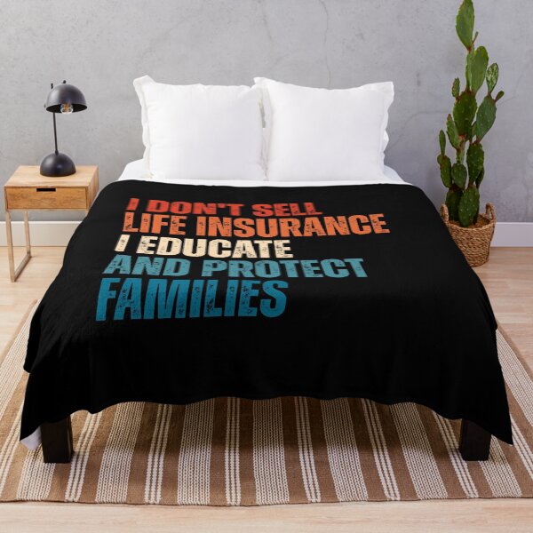 Item preview, I Don't Sell Life Insurance I Educate And Protect Families designed and sold by Dondonmart.
