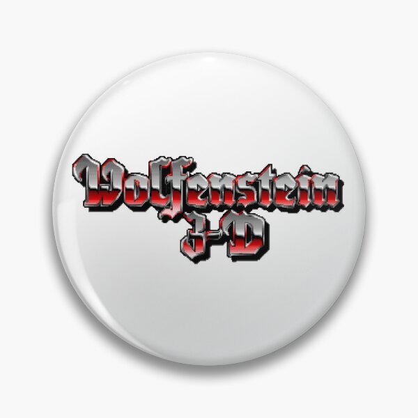Artikelvorschau, Wolfenstein 3-D Retro-Videospiel-Pixel-Art-Logo entworfen und verkauft von Ctrl+AltGalaxy.