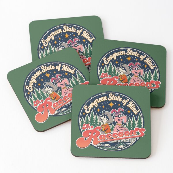 Item preview, Evergreen State of Mind The Raccoons designed and sold by KungPowUnicorn.