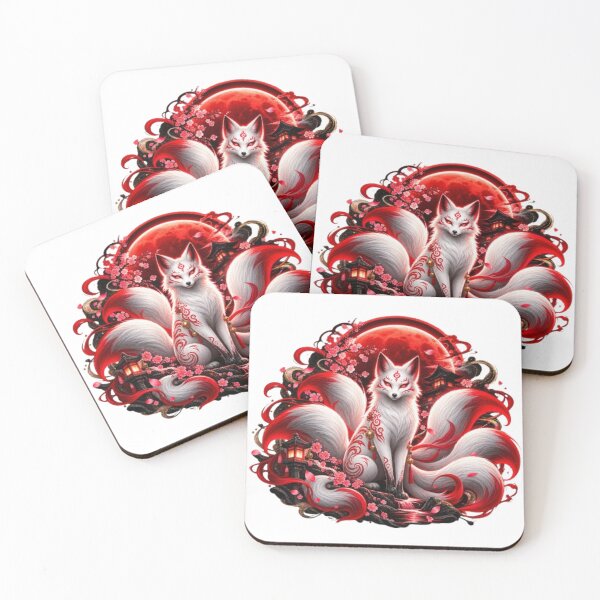 Item preview, Crimson Moon Kitsune  designed and sold by TATOXIDE.