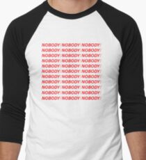 Nobody Men's Baseball Âľ T-Shirt
