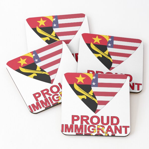 Item preview, Proud Immigrant From Angola designed and sold by TheIconSmith.