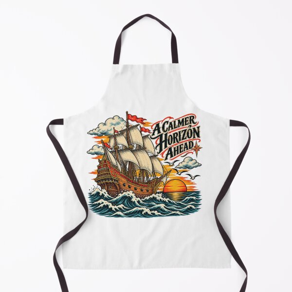 Item preview, A Calmer Horizon designed and sold by Rust & Fang.