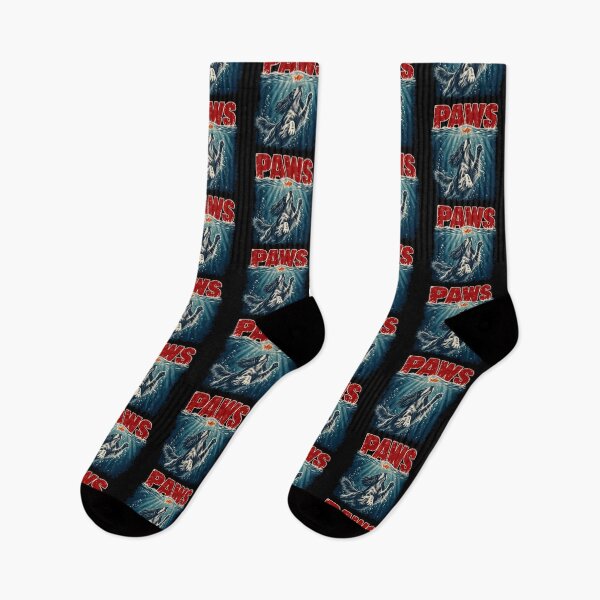 Item preview, Gordon Setter PAWS Funny Shark Movie Parody designed and sold by clickmostro.