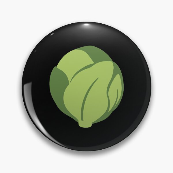 Item preview, Brussels sprouts vegetable motif gift idea illustration designed and sold by Sir-Freaky.