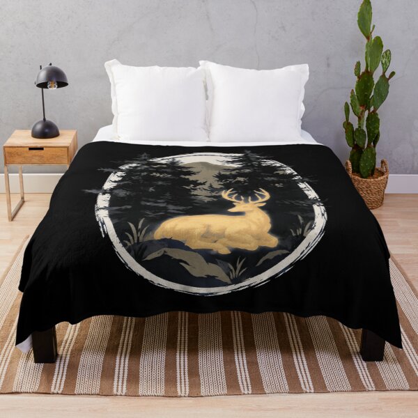 Item preview, Deer Forest Art designed and sold by BlanketSale.