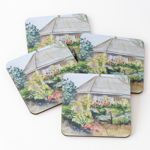 Item preview, Garden House in Bloom designed and sold by Ala Lopatniov.