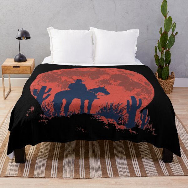 Item preview, Cowboy Moon Silhouette designed and sold by BlanketSale.