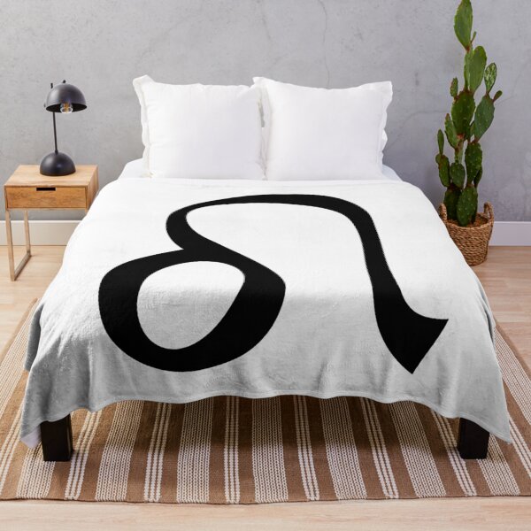 Item preview, Leo symbol black on white designed and sold by davecrosby.