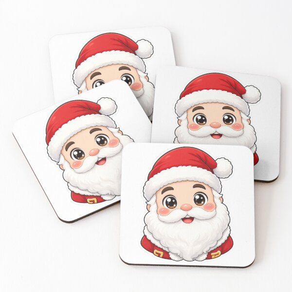 Item preview, Cute Kawaii Santa Claus Christmas Sticker designed and sold by ExploreAura Studio.