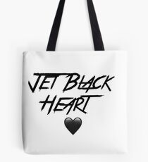 Bolsa de tela Jet Black Heart