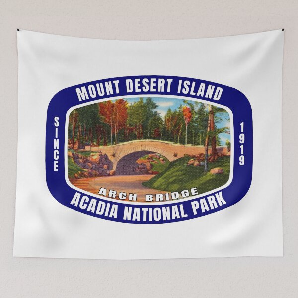 Item preview, Mount Desert Island Acadia National Park Arch Bridge Maine designed and sold by DESTINATIONS DECAL.