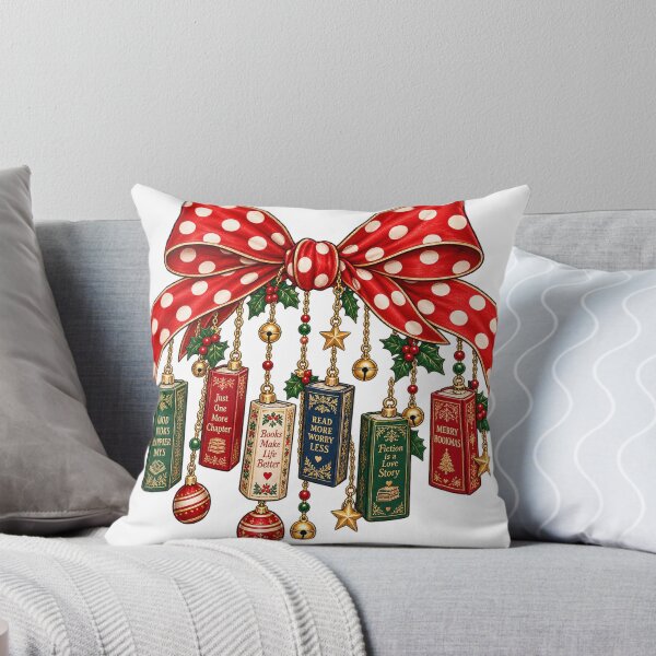 Item preview, Festive Bookish Christmas Garland Books Merry Bookmas designed and sold by Affiliora.
