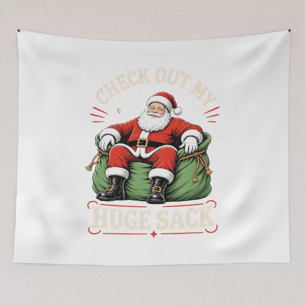 Item preview, Funny Santa Claus Huge Sack Christmas Gag Gift Adult Humor Holiday designed and sold by Maladies.
