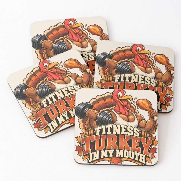 Item preview, Fitness Turkey in My Mouth designed and sold by WonderInkLab.