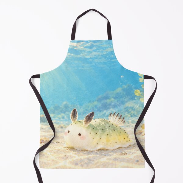 Item preview, Sea Bunny Slug on a Sunlit Sandy Seafloor designed and sold by AshiraCreations.
