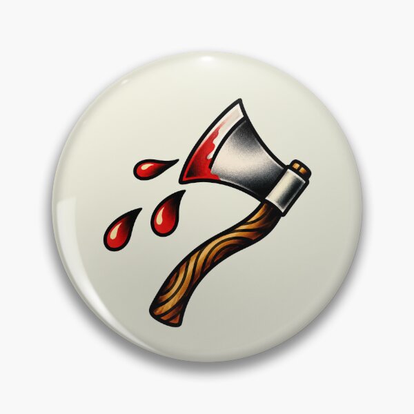 Artikelvorschau, Bloody Axe American Traditional Tattoo Flash entworfen und verkauft von Scandi-Design.