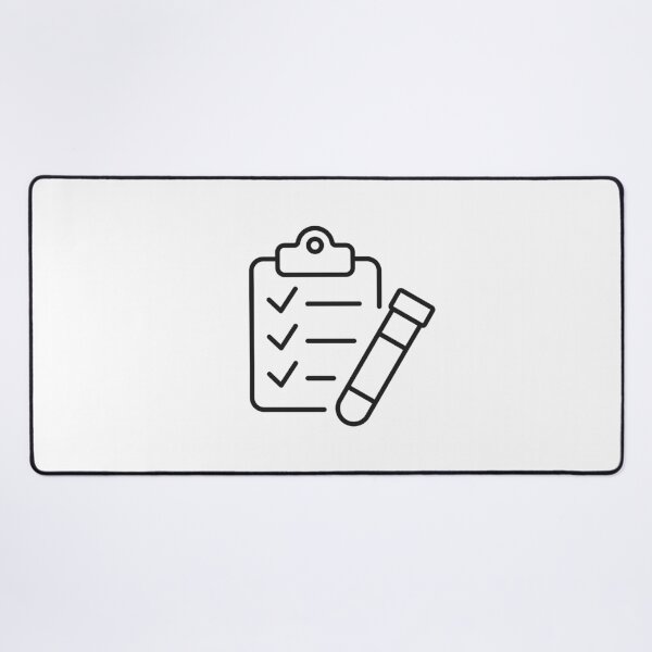 Artikelvorschau, Laboratory Test Tube Checklist Science Icon entworfen und verkauft von VectorForge Studio.