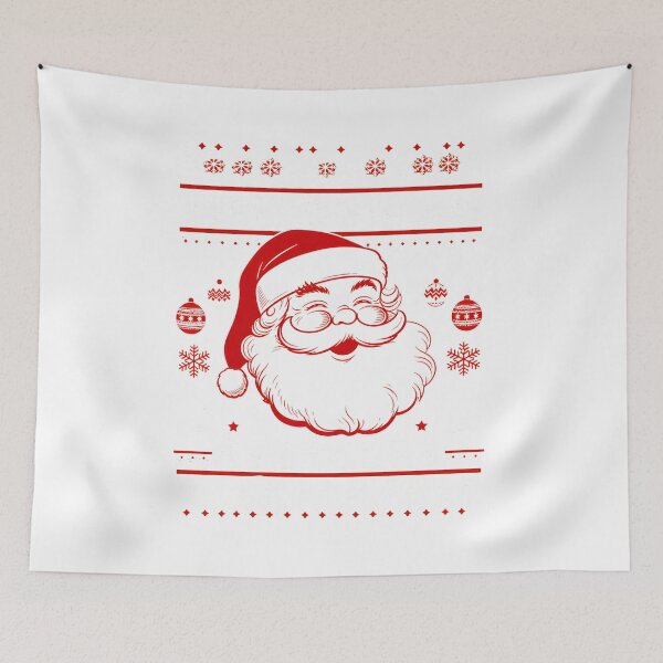 Item preview, Merry Christmas Assholes Ugly Sweater Santa Sarcastic Holiday designed and sold by Maladies.