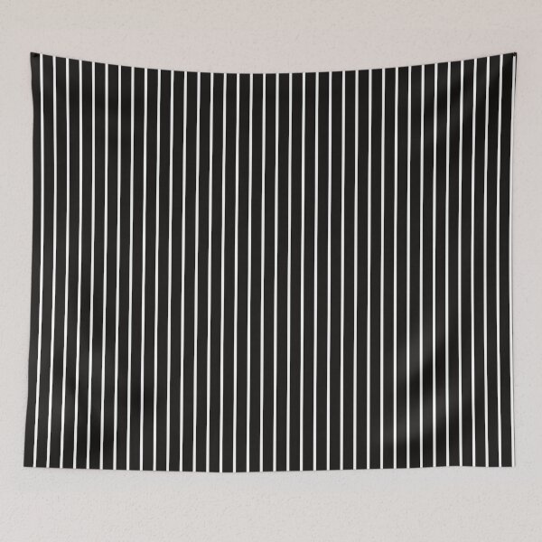 Item preview, Pure Black and White Pin Stripes designed and sold by The Innocent Ghost Project.