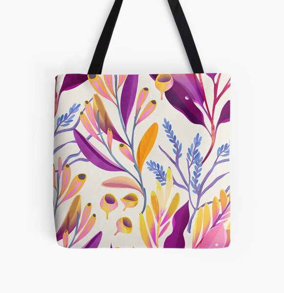 Floral Collection, Handpainted Tote Bag – RENGIFO Collection