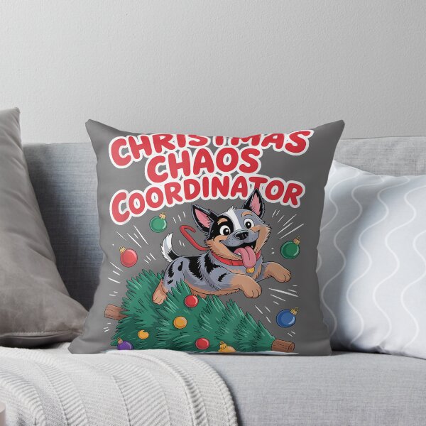 Item preview, Christmas Chaos Coordinator Australian Cattle Dog designed and sold by KristineLi.