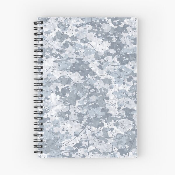 Item preview, Winter Hunting Camo Pattern — White and Grey Snow Camouflage designed and sold by DRAWARTIST22.