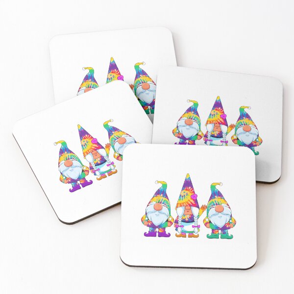 Item preview, Tie Dye Gnomes Peace Love Hippie Gnome Retro Colorful Group designed and sold by noctivaganta.