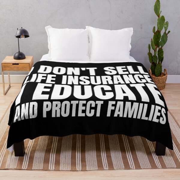 Item preview, I Don't Sell Life Insurance I Educate And Protect Families designed and sold by Dondonmart.