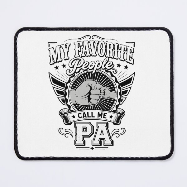 Item preview, My Favorite People Call Me PA Fist Bump Gift Grandfather designed and sold by noctivaganta.