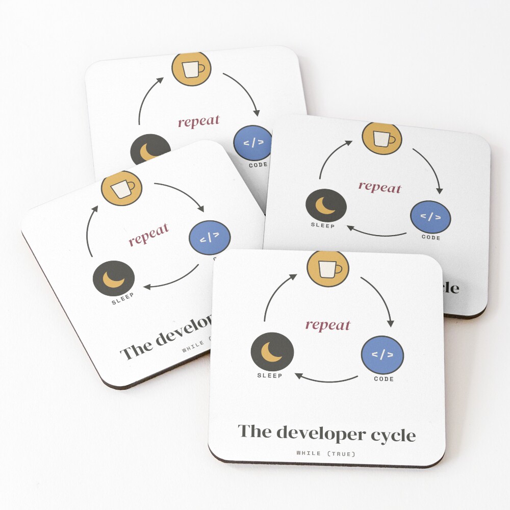 Item preview, Coasters (Set of 4) designed and sold by Rilindi.