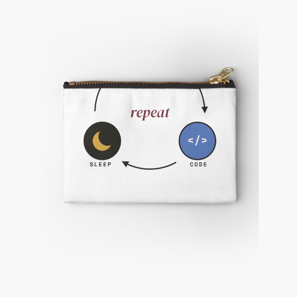 Item preview, Coffee Code Sleep Repeat - The Developer Cycle designed and sold by Rilindi.