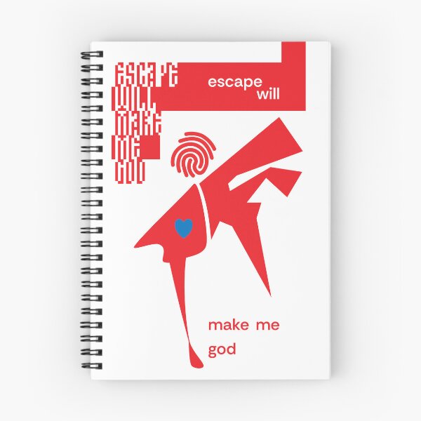 Item preview, ESCAPE WILL MAKE ME GOD designed and sold by alleydot.