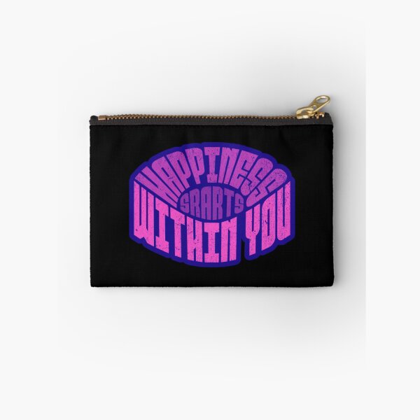 Item preview, Happiness Starts Within You - Retro 3D Isometric Typography (V.5 no BG) designed and sold by D-Islamic.