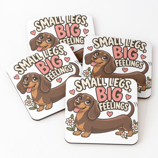 Item preview, Dachshund – Small Legs, Big Feelings designed and sold by 21degrees-club.
