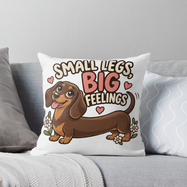 Item preview, Dachshund – Small Legs, Big Feelings designed and sold by 21degrees-club.
