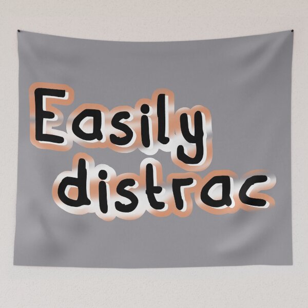 Item preview, Easily Distrac designed and sold by Dyche Studio.