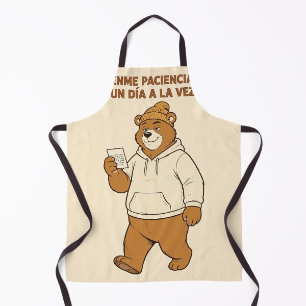 Item preview, Tenme Paciencia Un Día A La Vez Oso Divertido Camiseta designed and sold by EverydayBadge.