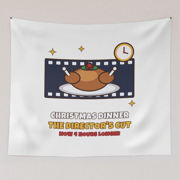 Item preview, Christmas Dinner The Director's Cut Funny Family Christmas Movie designed and sold by Bornprints.