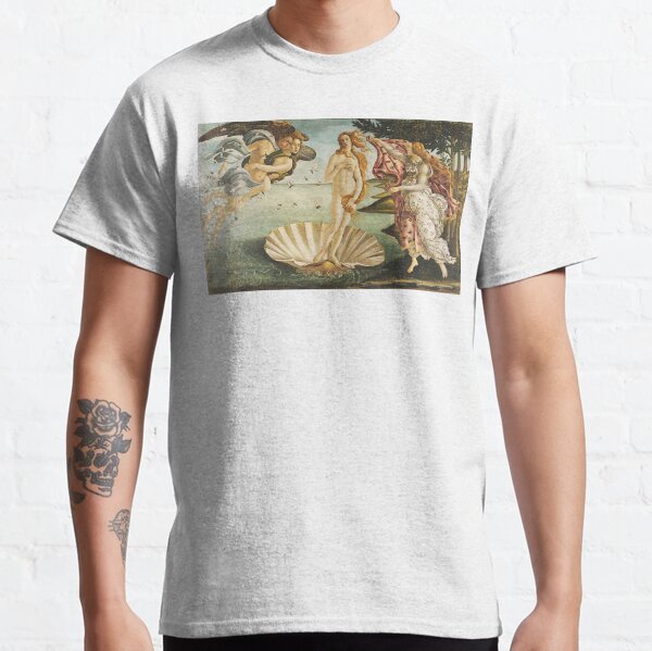 VENUS. The Birth of Venus, 1486, Sandro Botticelli. Classic T-Shirt