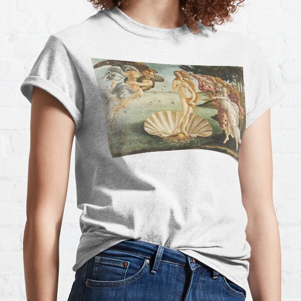 VENUS. The Birth of Venus, 1486, Sandro Botticelli. Classic T-Shirt