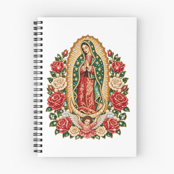 Item preview, Virgen de Guadalupe Brillante Corona Rosas Rojas designed and sold by ShopUniverse.