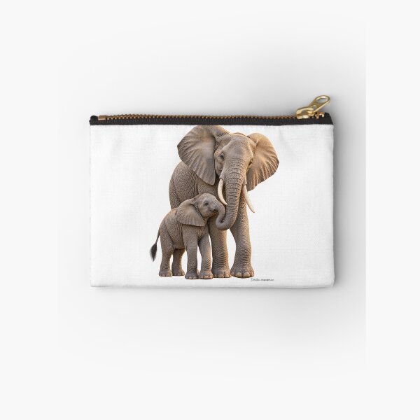 Item preview, African Elephant and Baby – A Mother’s Love Wildlife Design designed and sold by BlingandGifts.
